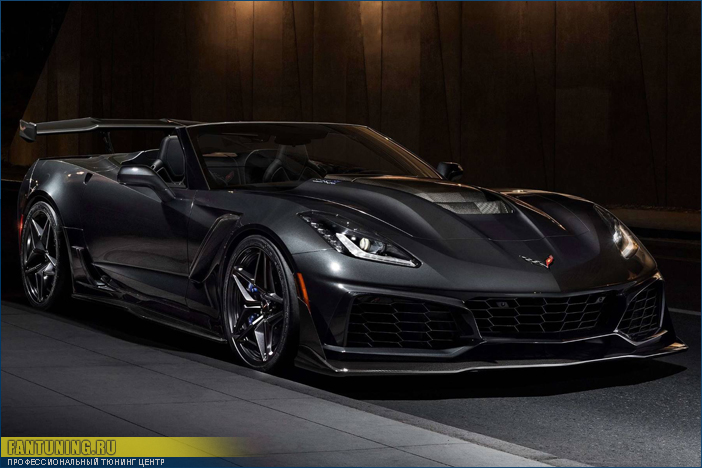 Передний бампер ZR1 на Chevrolet Corvette