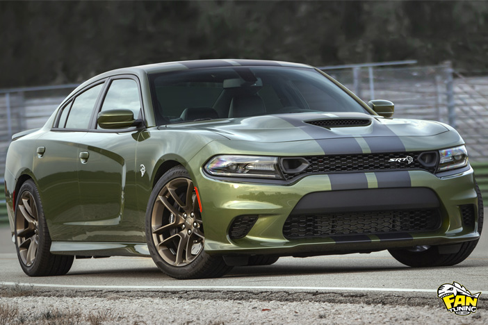 Передний бампер СРТ Хеллкэт (SRT Hellcat) на Додж Чарджер (Dodge Charger) 2014 модельного года