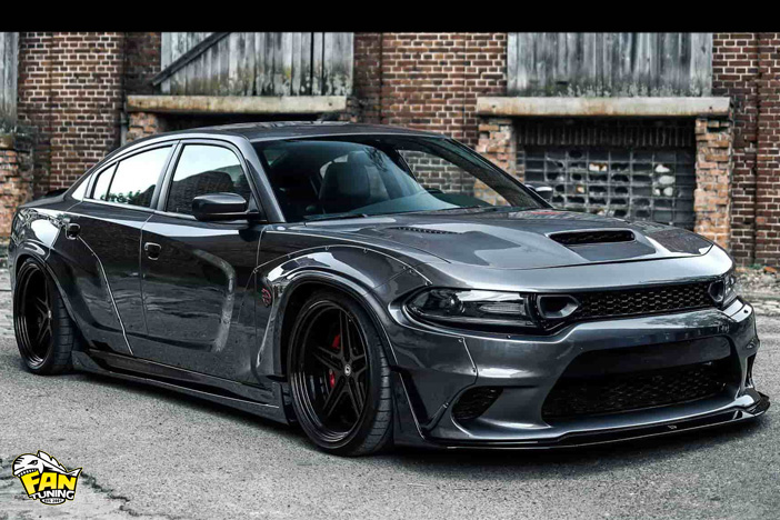 Передний бампер СРТ Хеллкэт (SRT Hellcat) на Додж Чарджер (Dodge Charger) 2014 модельного года