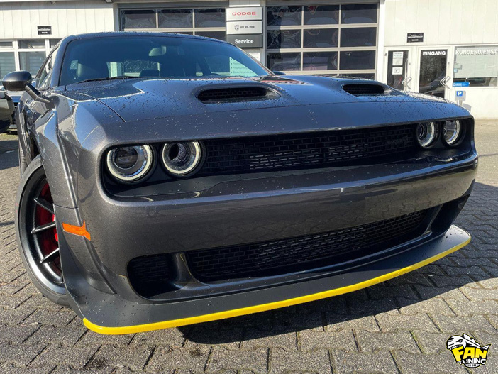 Капот РедАй (Redeye) на Додж Челленджер (Dodge Challenger)