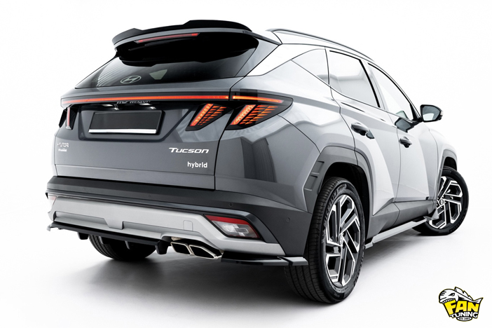 Аэродинамический обвес на Hyundai Tucson MK4 Facelift (рестайлинг) 2023+