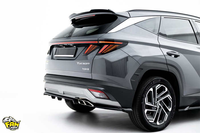 Аэродинамический обвес на Hyundai Tucson MK4 Facelift (рестайлинг) 2023+