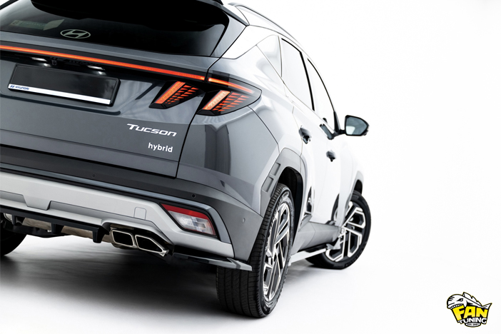 Аэродинамический обвес на Hyundai Tucson MK4 Facelift (рестайлинг) 2023+