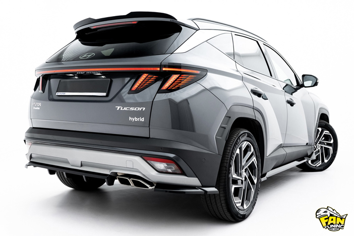 Аэродинамический обвес на Hyundai Tucson MK4 Facelift (рестайлинг) 2023+