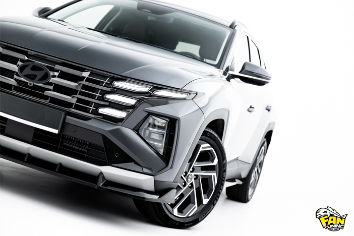 Аэродинамический обвес на Hyundai Tucson MK4 Facelift (рестайлинг) 2023+