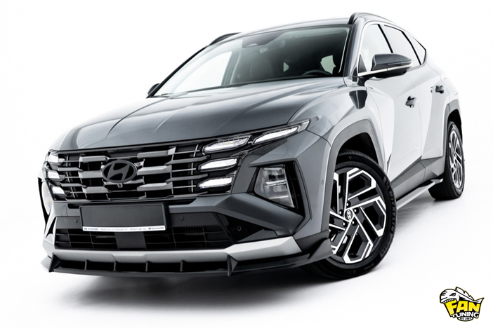 Аэродинамический обвес на Hyundai Tucson MK4 Facelift (рестайлинг) 2023+