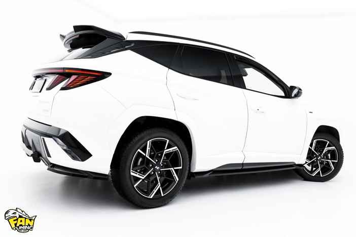 Аэродинамический обвес на Hyundai Tucson N-Line MK4 Facelift (рестайлинг) 2023+