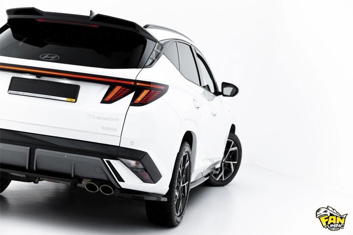 Аэродинамический обвес на Hyundai Tucson N-Line MK4 Facelift (рестайлинг) 2023+