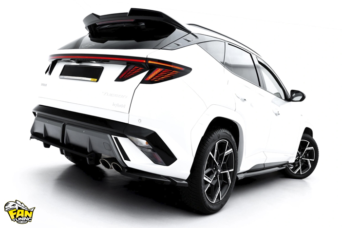 Аэродинамический обвес на Hyundai Tucson N-Line MK4 Facelift (рестайлинг) 2023+