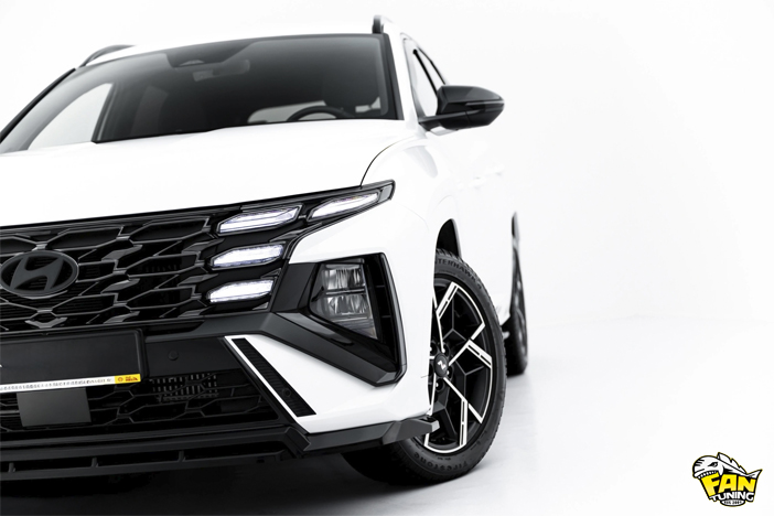 Аэродинамический обвес на Hyundai Tucson N-Line MK4 Facelift (рестайлинг) 2023+