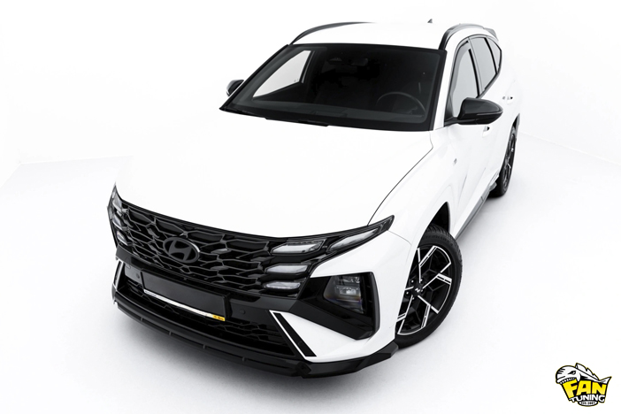 Аэродинамический обвес на Hyundai Tucson N-Line MK4 Facelift (рестайлинг) 2023+