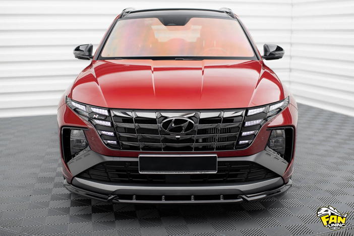 Внешний тюнинг (обвес) на Hyundai Tucson MK4 2020+ N-Line