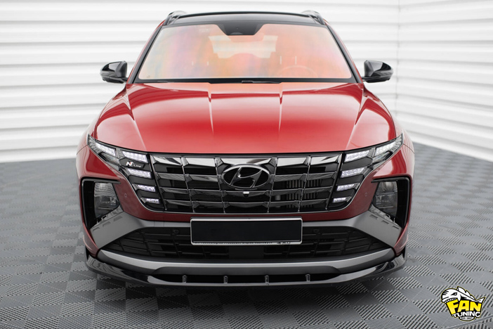 Внешний тюнинг (обвес) на Hyundai Tucson MK4 2020+ N-Line
