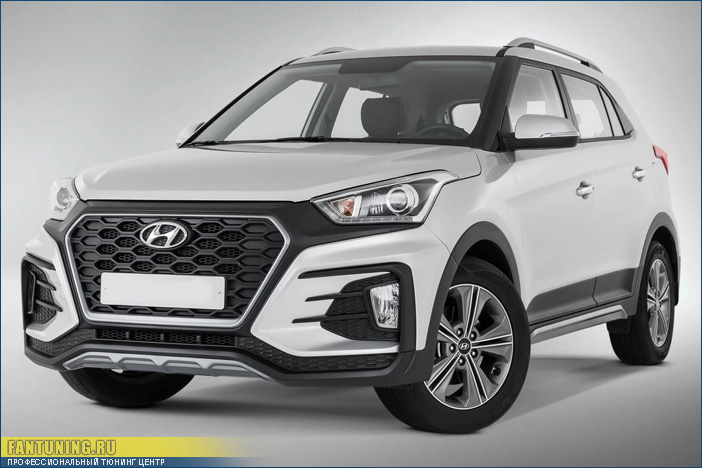 Аэродинамический обвес ATOM на Хундай Крета (Hyundai Creta)