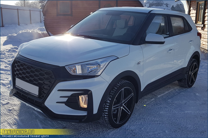 Аэродинамический обвес ATOM на Хундай Крета (Hyundai Creta)