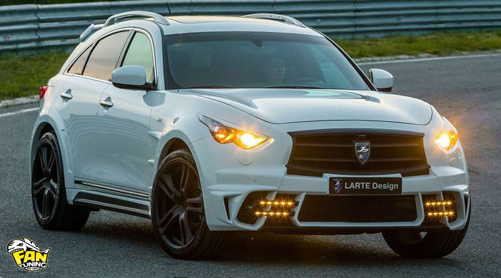 Аэродинамический обвес Ларте Дизайн (Larte Design) LR3 на Инфинити (Infiniti) QX70