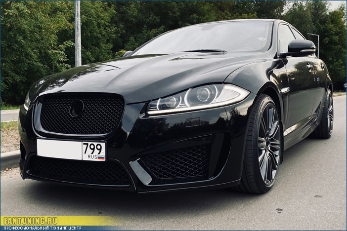 Рестайлинг Ягуара (Jaguar) XF в Jaguar XFR-S