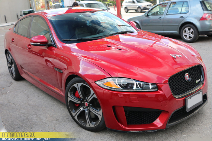 Рестайлинг Ягуара (Jaguar) XF в Jaguar XFR-S