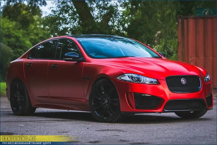 Рестайлинг Ягуара (Jaguar) XF в Jaguar XFR-S