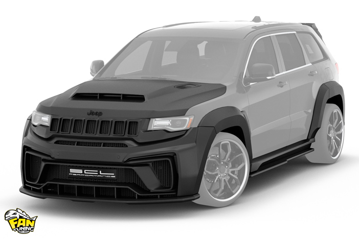 Аэродинамический обвес Titan на JEEP Grand Cherokee WK2