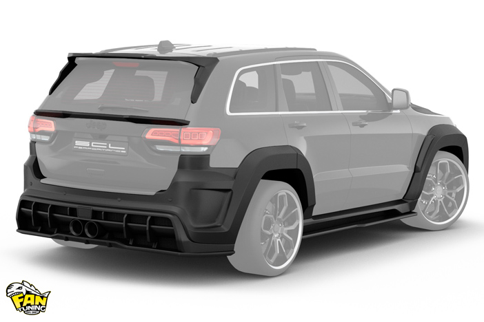 Аэродинамический обвес Titan на JEEP Grand Cherokee WK2