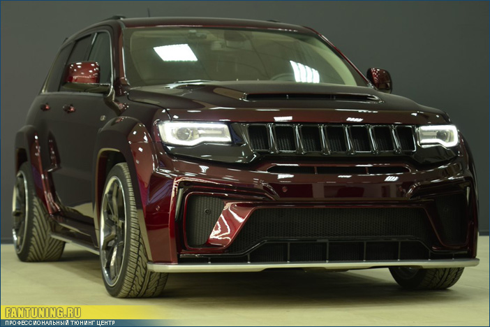 Аэродинамический обвес Titan на JEEP Grand Cherokee WK2