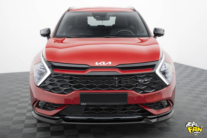 Аэродинамический обвес FT на КИА Спортейдж (KIA SPORTAGE) GT-Line 2021-2025 г.в.