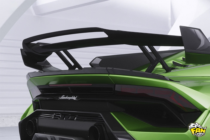 Спойлер (губа) переднего бампера на Ламборгини Хуракан (Lamborghini Huracan) STO
