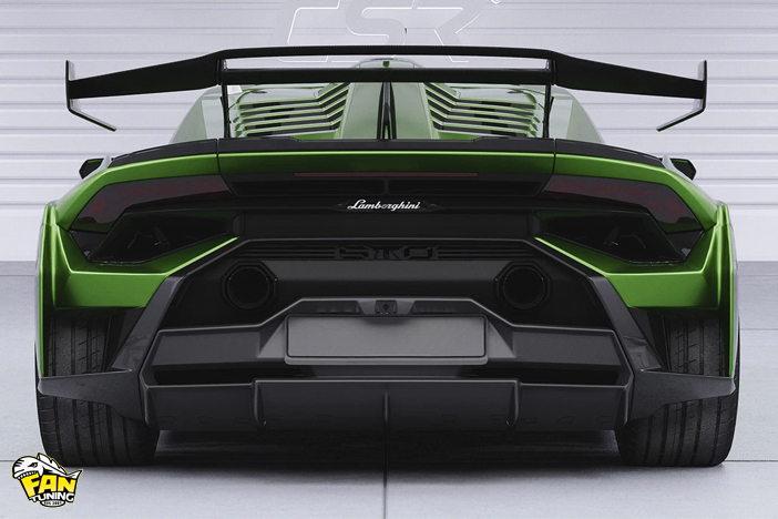 Спойлер (губа) переднего бампера на Ламборгини Хуракан (Lamborghini Huracan) STO