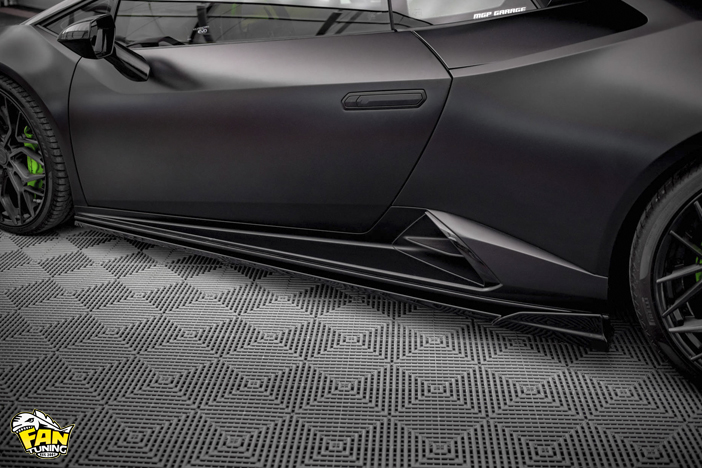 Аэродинамический обвес на Ламборгини Хуракан (Lamborghini Huracan) EVO 2020+