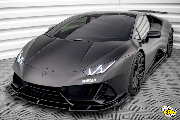 Аэродинамический обвес на Ламборгини Хуракан (Lamborghini Huracan) EVO 2020+