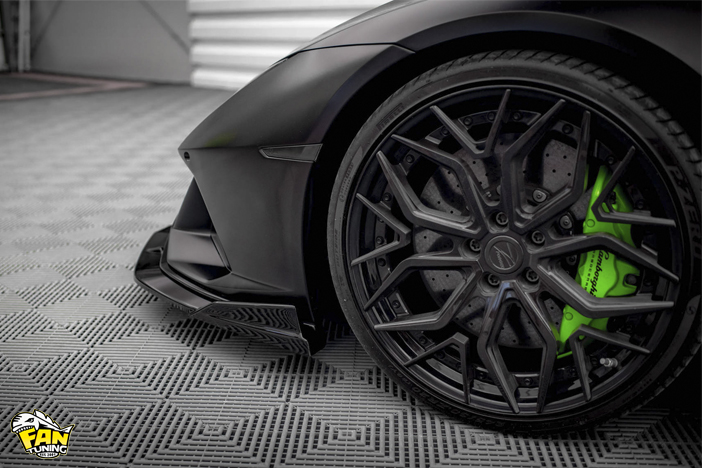 Аэродинамический обвес на Ламборгини Хуракан (Lamborghini Huracan) EVO 2020+