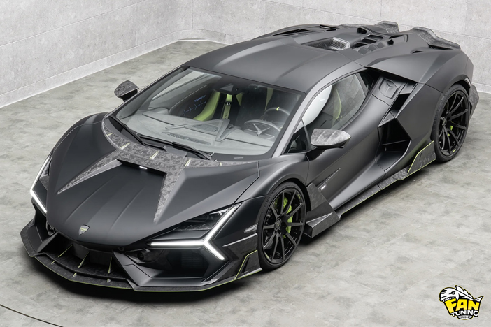 Карбоновый тюнинг на Ламборгини Ревуэлто (Lamborghini Revuelto) от Менсори (Mansory)