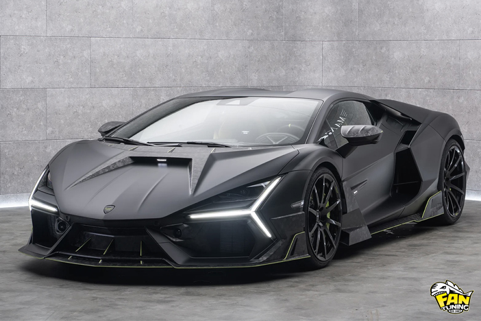 Карбоновый тюнинг на Ламборгини Ревуэлто (Lamborghini Revuelto) от Менсори (Mansory)