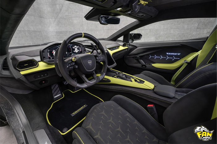 Карбоновый тюнинг на Ламборгини Ревуэлто (Lamborghini Revuelto) от Менсори (Mansory)