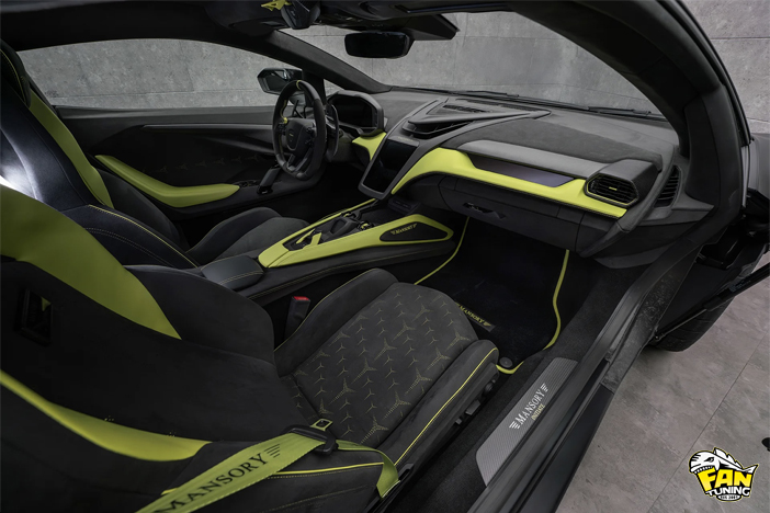 Карбоновый тюнинг на Ламборгини Ревуэлто (Lamborghini Revuelto) от Менсори (Mansory)