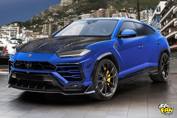 Аэродинамический обвес RD из карбона на Ламборгини Урус (Lamborghini Urus)