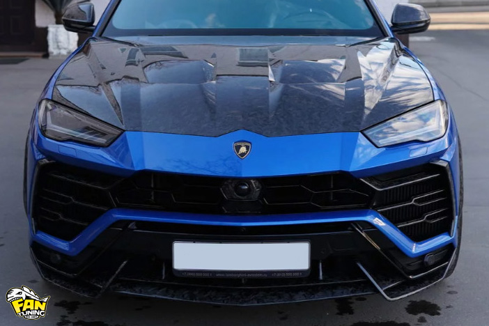 Карбоновый капот на Ламборгини Урус (Lamborghini Urus)