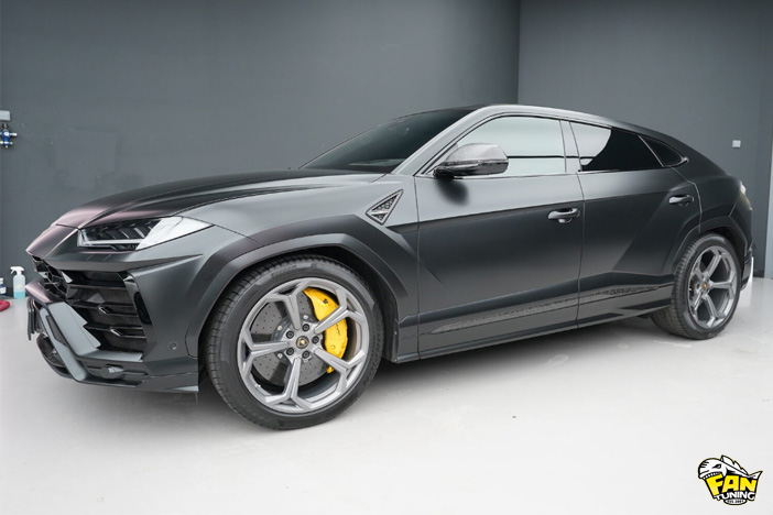 Карбоновые молдинги дверей на Ламборгини Урус (Lamborghini Urus)