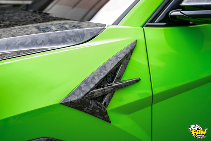 Карбоновые накладки на передние крылья Ламборгини Урус (Lamborghini Urus)
