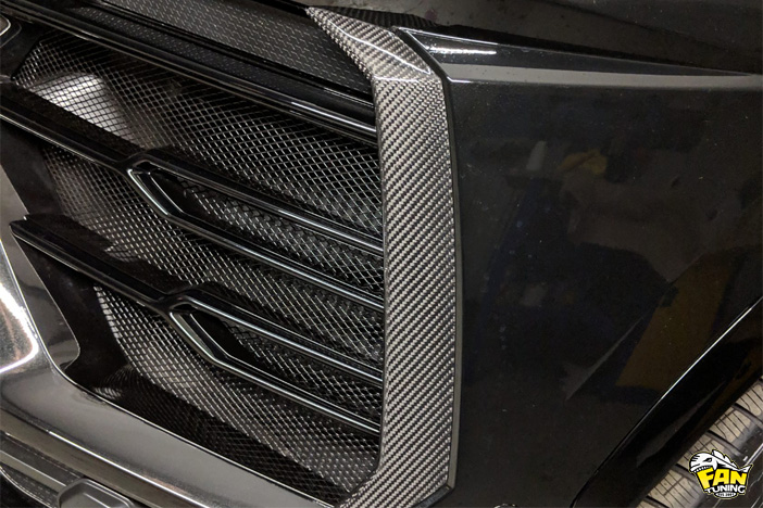 Карбоновые вставки переднего бампера Ламборгини Урус (Lamborghini Urus)