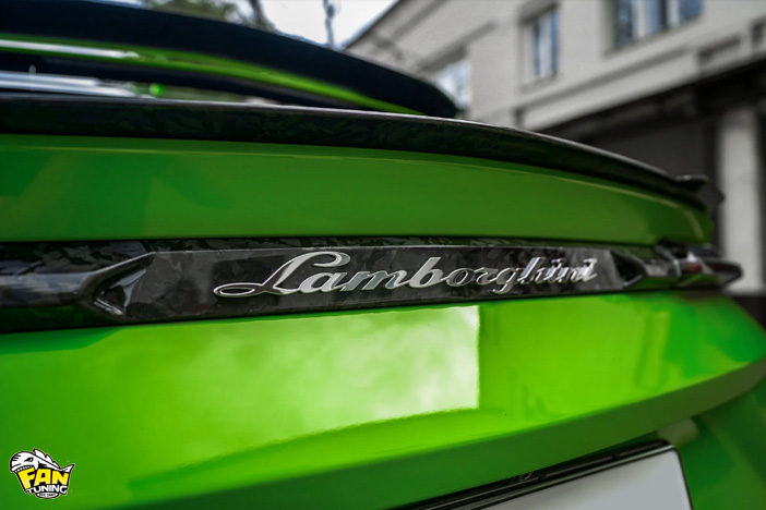 Карбоновая вставка между задними фонарями Ламборгини Урус (Lamborghini Urus)