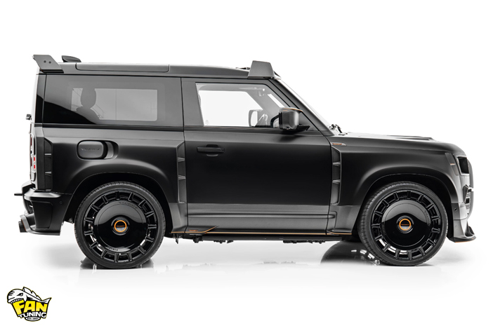 Аэродинамический обвес Мансори (Mansory) Black Edition на Land Rover Defender