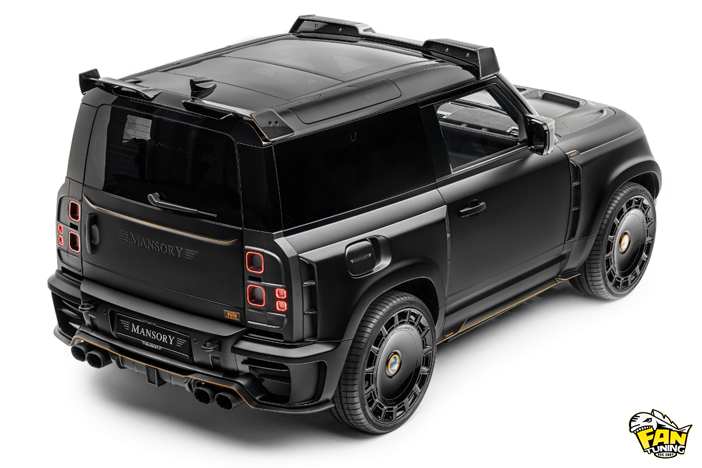 Аэродинамический обвес Мансори (Mansory) Black Edition на Land Rover Defender