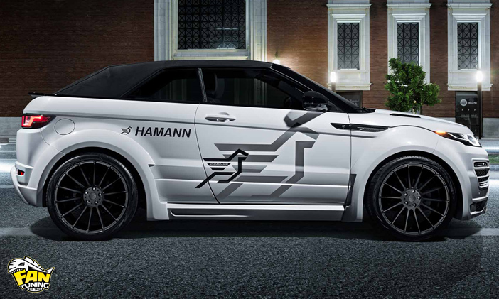 Аэродинамический обвес Хаманн (Hamann) на Range Rover Evoque Cabriolet