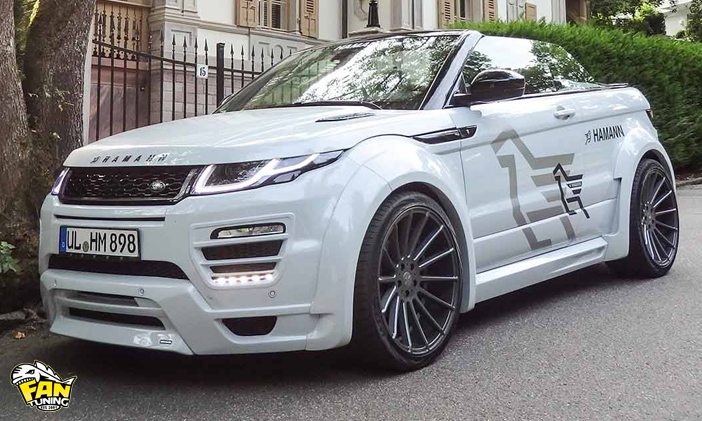 Аэродинамический обвес Хаманн (Hamann) на Range Rover Evoque Cabriolet