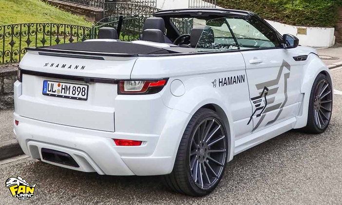 Аэродинамический обвес Хаманн (Hamann) на Range Rover Evoque Cabriolet