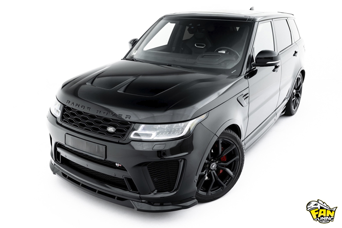 Аэродинамический обвес на Рейндж Ровер Спорт (Range Rover Sport) SVR 2018 - 2022 г.в.