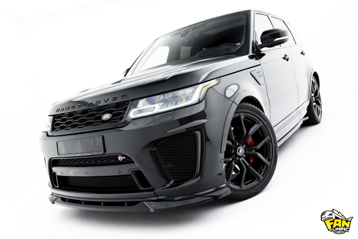 Аэродинамический обвес на Рейндж Ровер Спорт (Range Rover Sport) SVR 2018 - 2022 г.в.