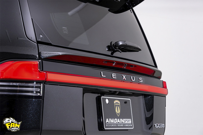 Аэродинамический обвес на Лексус (Lexus) GX550 от японского тюнинг-ателье AIMGAIN